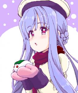 寒空の中兄やを待つ亞里亞(？)の図 (by 名無し)